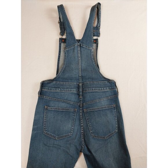 Madewell Coveralls Blue Denim Skinny Leg Sz XS - Picture 9 of 15